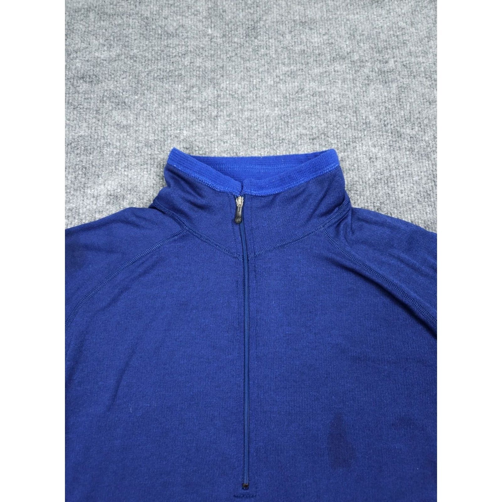 Patagonia Patagonia R1 Fleece Pullover Mens Medium Blue Quarter Zip Polartec Waffle USA Size US M / EU 48-50 / 2 - 3 Thumbnail
