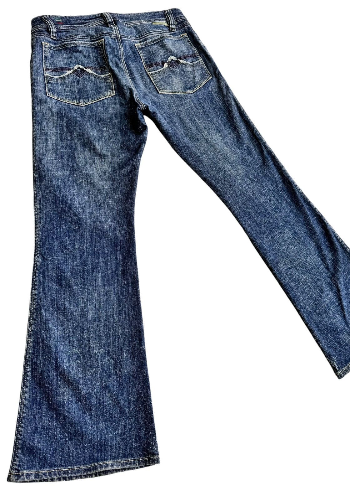 Diesel Vintage Super Flare Diesel Distressed Jeans Size US 32 / EU 48 - 4 Thumbnail