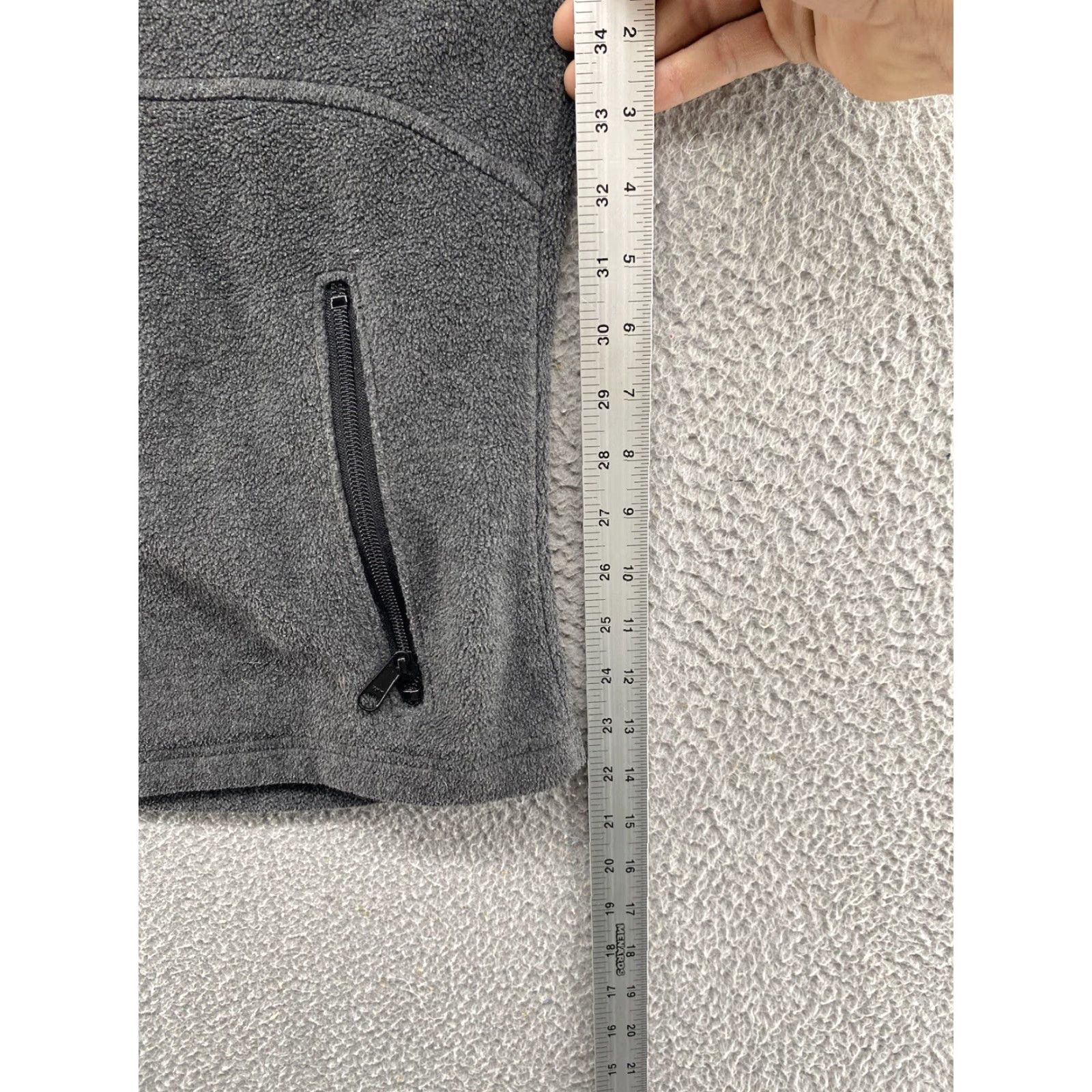 Vintage Columbia Cascade Mountain Ski Resort Fleece Vest Full Zip Women’s XL Gray Size XL / US 12-14 / IT 48-50 - 5 Thumbnail