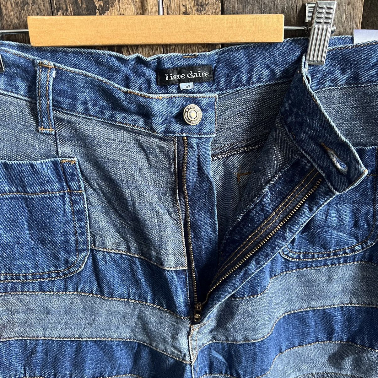 Japanese Brand × Vintage Inspired Hysteric Hagi Denim Flare Jeans Size US 34 / EU 50 - 3 Thumbnail
