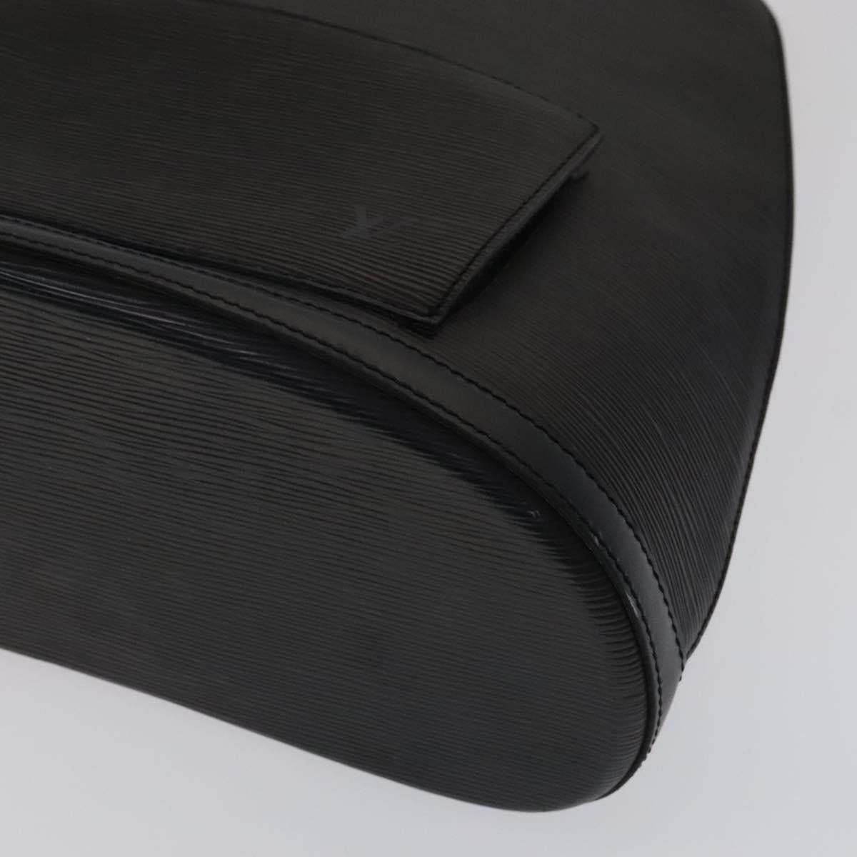 LOUIS VUITTON Epi Coblanc Shoulder Bag Black M52292