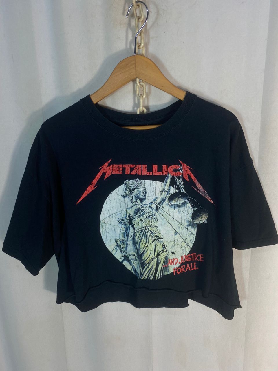 Metallica Unisex🔥Metallica croptop tshirt Size XL / US 12-14 / IT 48-50 - 7 Thumbnail