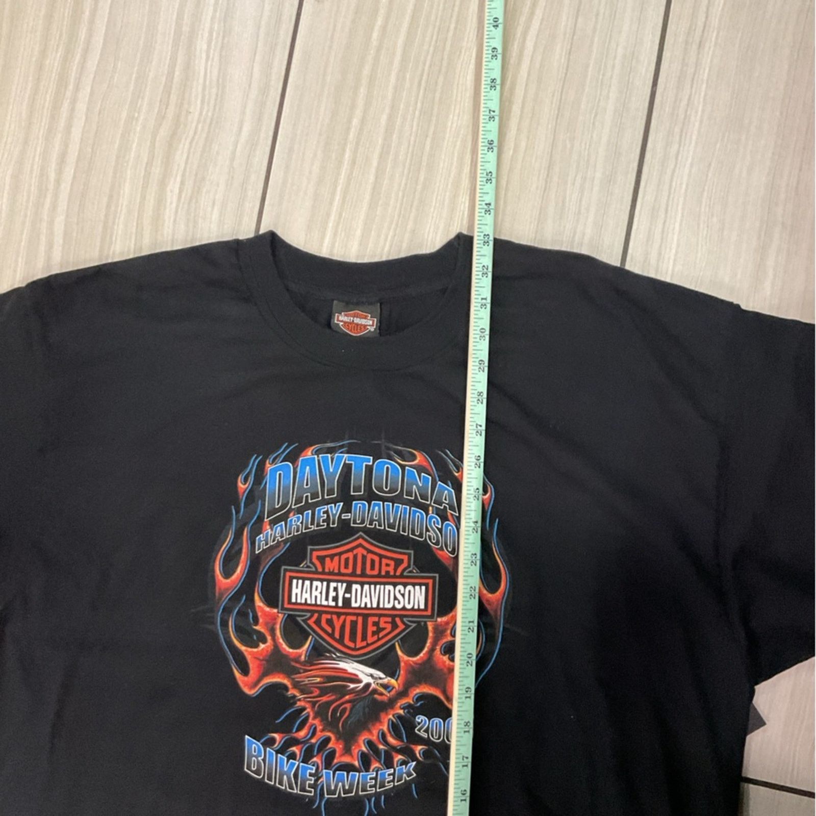 Harley Davidson Harley Davidson 2006 Black Daytona Beach FL T-Shirt Size US XXL / EU 58 / 5 - 7 Thumbnail