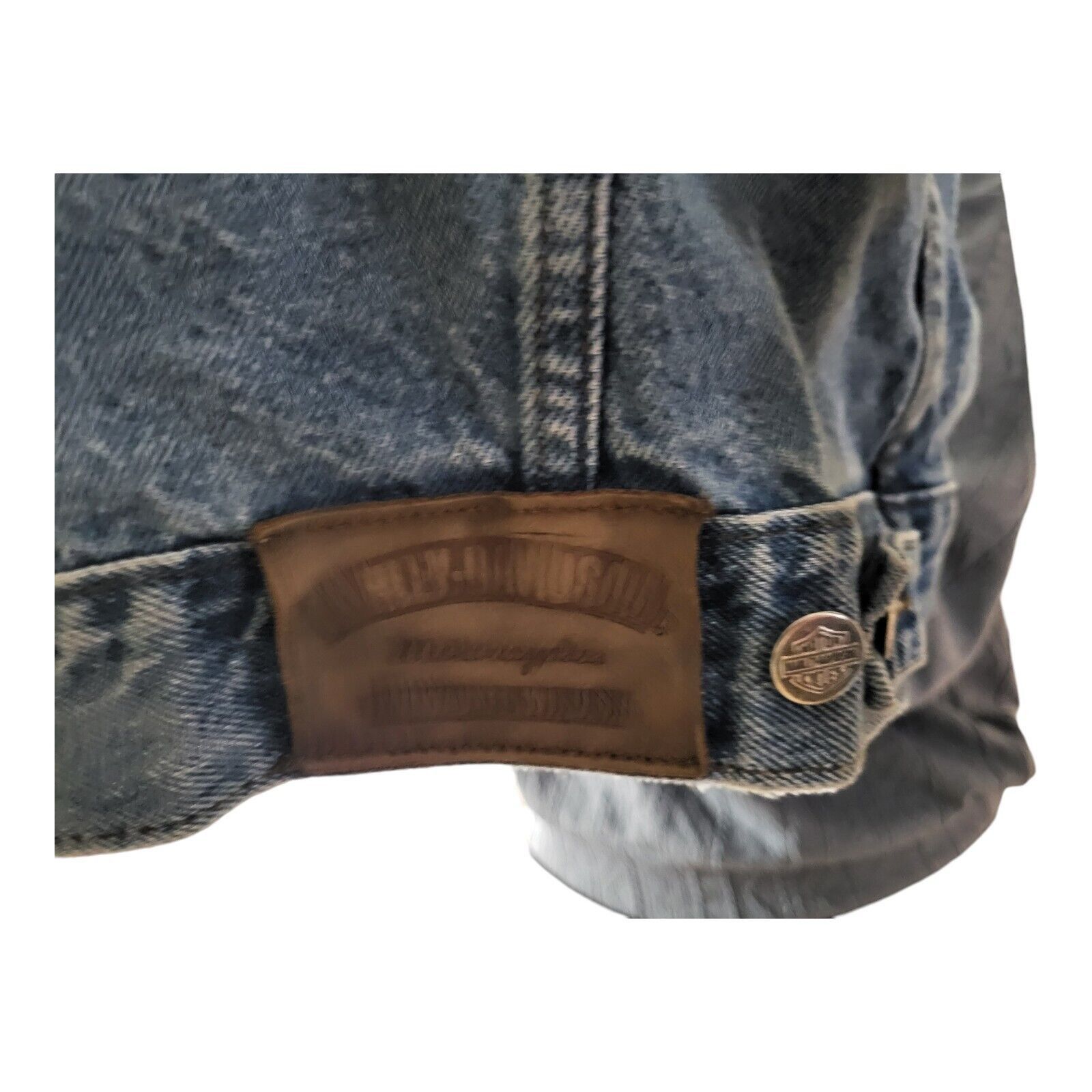 Harley Davidson Vintage Harley Davidson Denim Trucker Motorcycle Jack Size M Size US M / EU 48-50 / 2 - 5 Thumbnail
