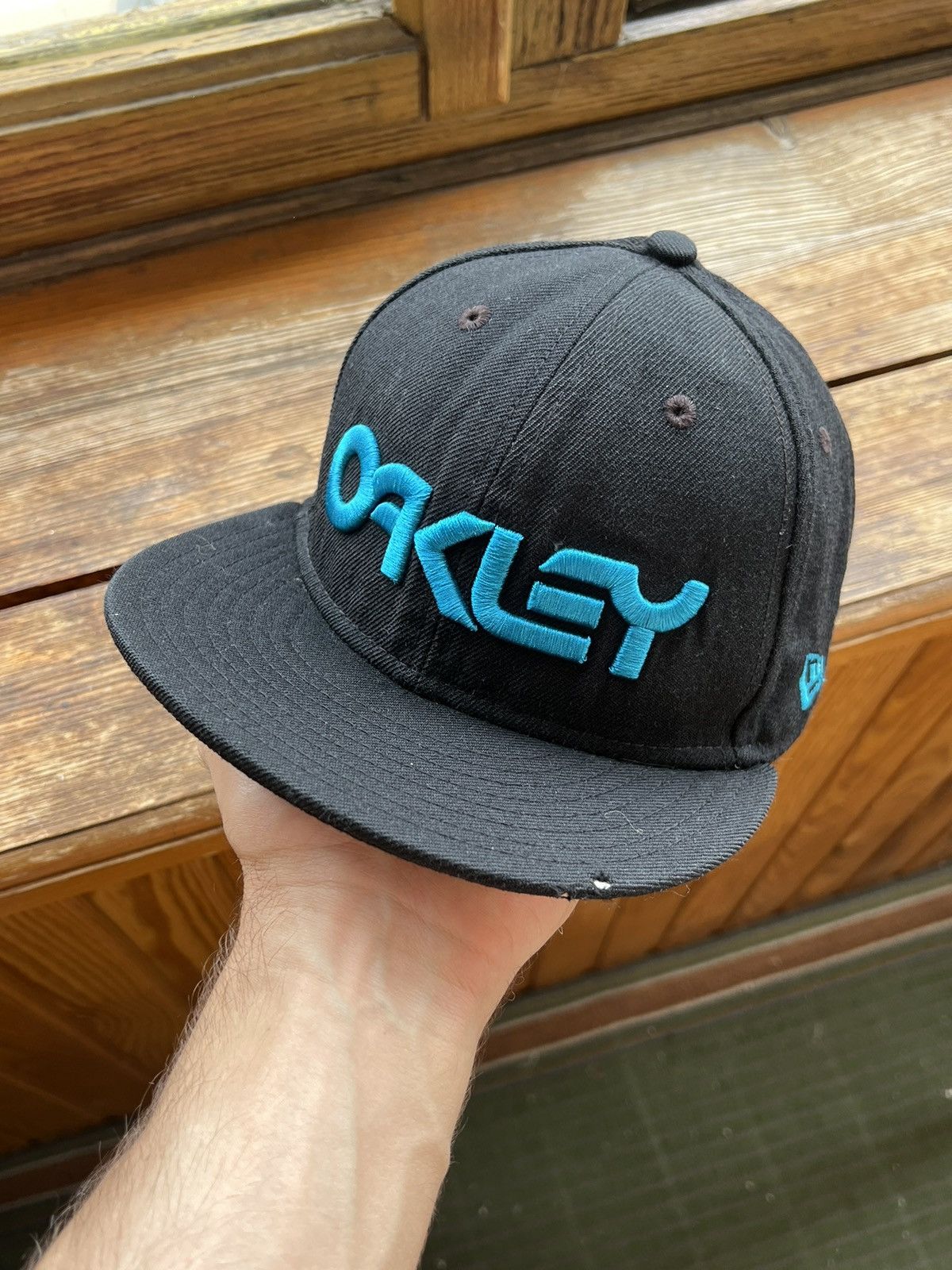 Oakley Vintage Hat Oakley y2k faded distressed cap Size ONE SIZE - 1 Thumbnail