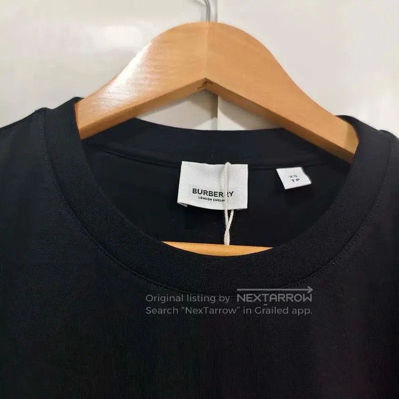 Burberry Burberry Color Block Cotton T-Shirt for Summer. Size XS / US 0-2 / IT 36-38 - 3 Thumbnail