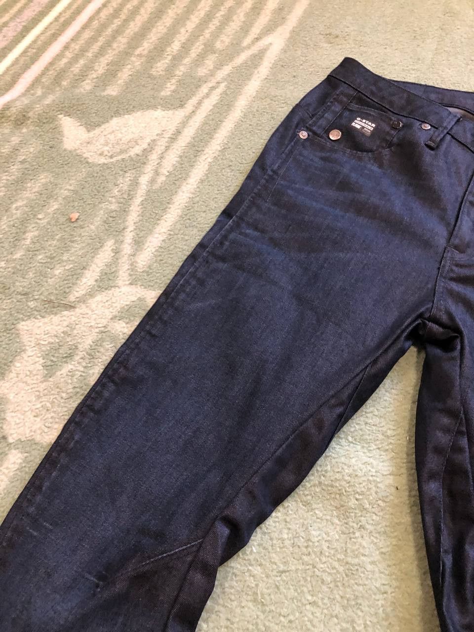 G-Star G-Star Raw Tapered Navy Men Jeans STREETWEAR Size US 27 - 17 Thumbnail