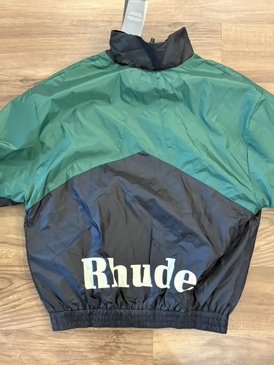 Rhude Rhude Black and Green Windbreaker XS fits OS Size US XS / EU 42 / 0 - 1 Thumbnail