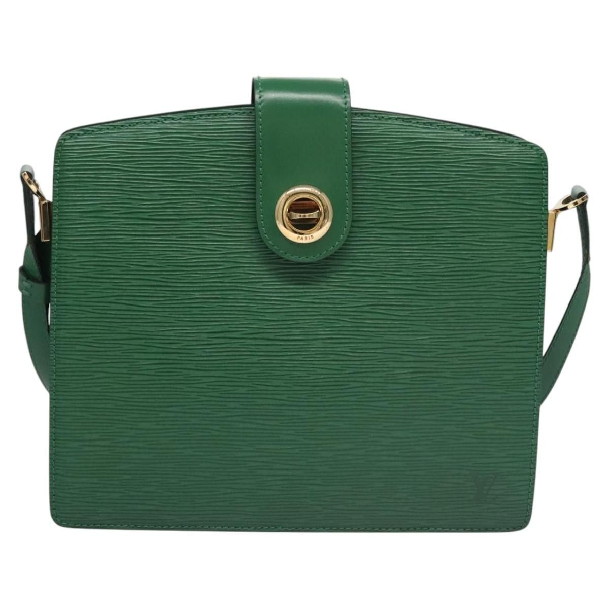 Louis Vuitton LOUIS VUITTON Epi Capuchin Shoulder Bag Green M52344 Size ONE SIZE - 13 Thumbnail