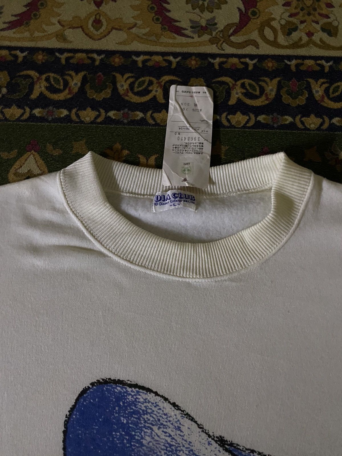 Disney × Japanese Brand × Vintage Vintage Disney Donald Duck Pajamas Crewneck/Sweatshirt Size US L / EU 52-54 / 3 - 5 Thumbnail