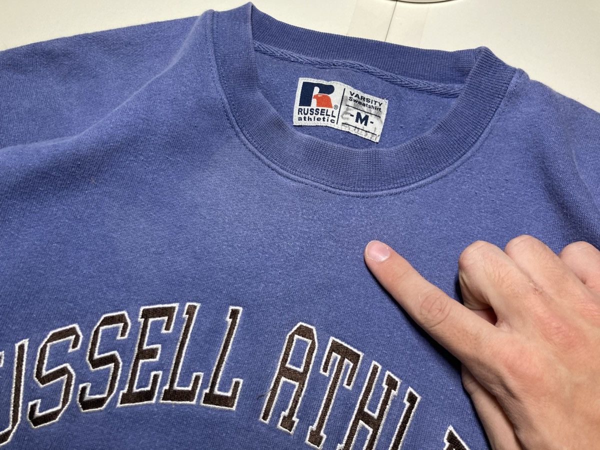 Russell Athletic × Vintage ⛩️Vintage Russell Athletic Big Sun Faded Crewneck Sweatshirt⛩️ Size US M / EU 48-50 / 2 - 4 Thumbnail