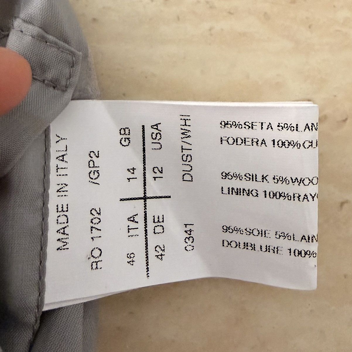 Rick Owens Rick Owens Silk Draped Wrap Blazer Jacket IT48 Made in Italy Size M / US 6-8 / IT 42-44 - 4 Thumbnail