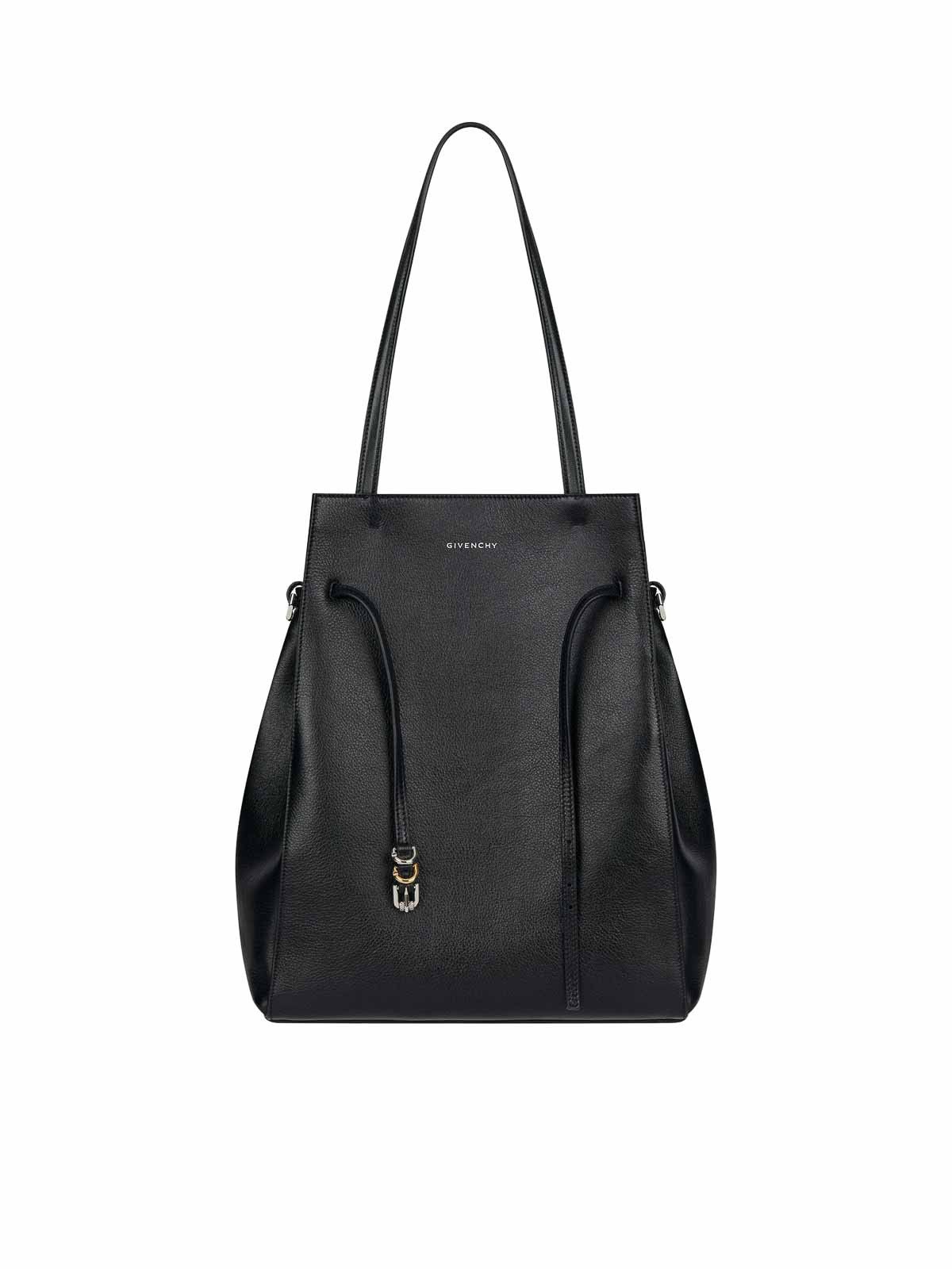 Givenchy o1w1db10825 Size: OS / Voyou Medium North South Tote Bag Size ONE SIZE - 4 Thumbnail