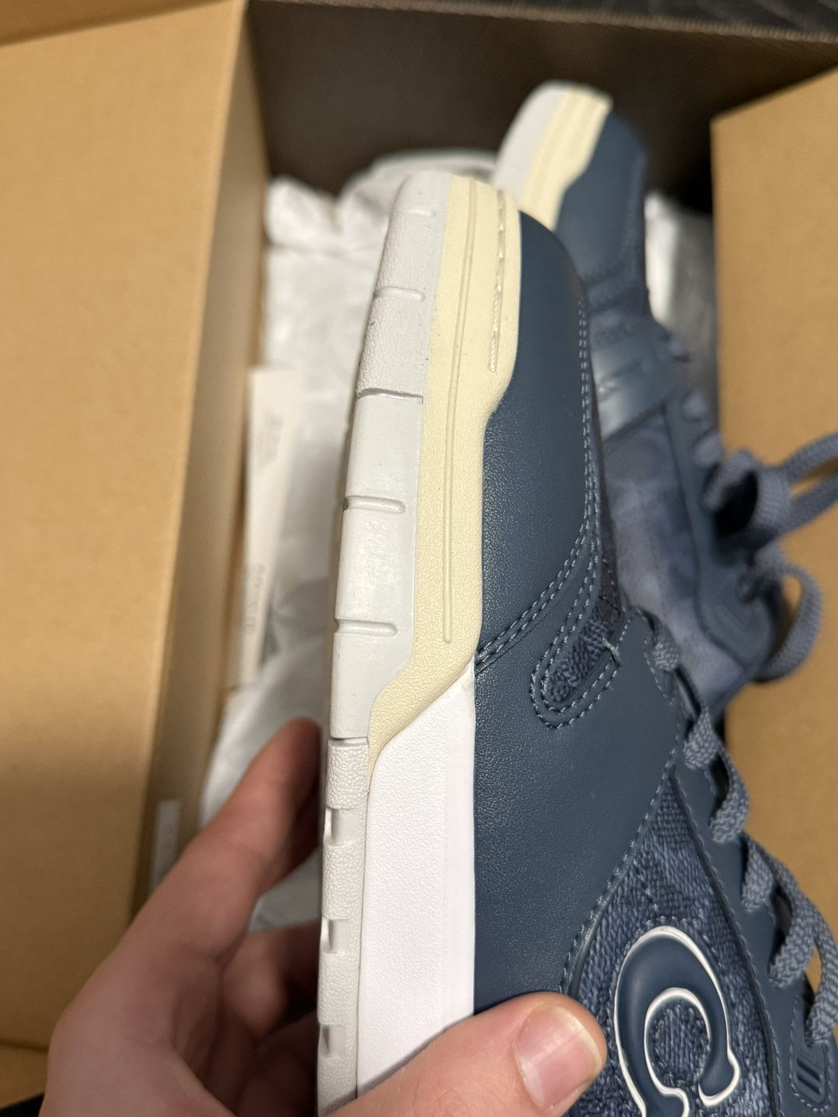 Coach Original Coach Men's Dark Blue Sneakers Size US 10 / EU 43 - 9 Thumbnail