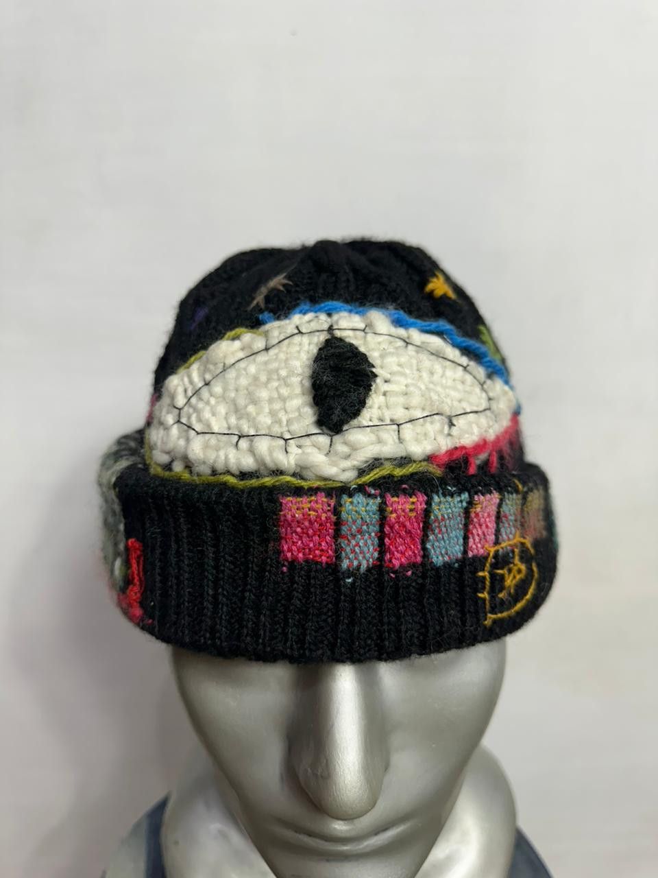 Handmade 🔥 Custom Made Devil Eyed Beanie Hats Size ONE SIZE - 2 Thumbnail