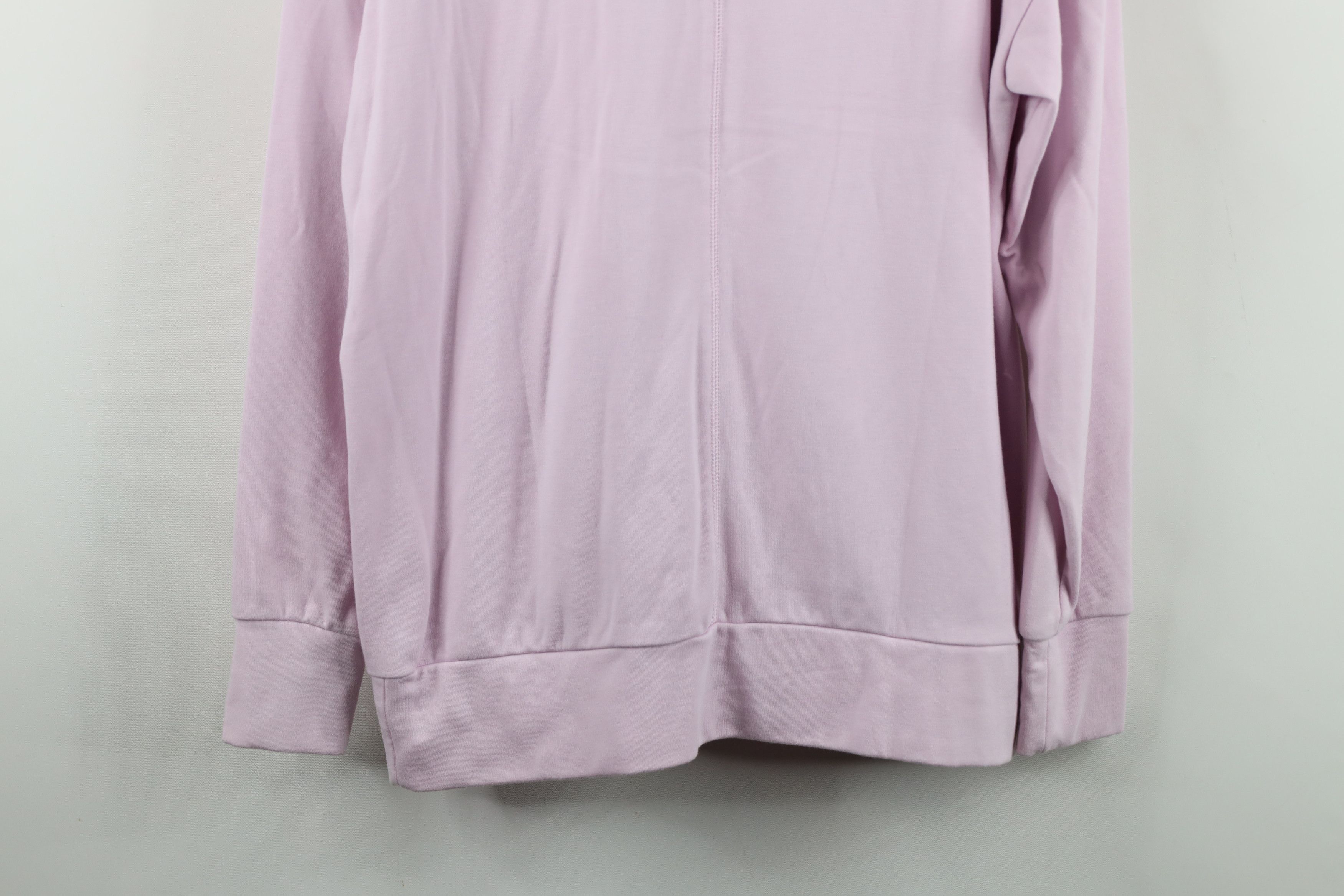 Fabletics Fabletics Baggy Fit Yoga Gym V-Neck Sweatshirt Pink Size XXS / US 00 / IT 34 - 14 Thumbnail