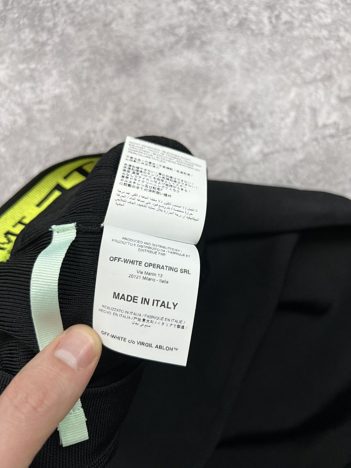 Off-White Off White Womens Black Skirt Size 27" / US 4 / IT 40 - 8 Thumbnail
