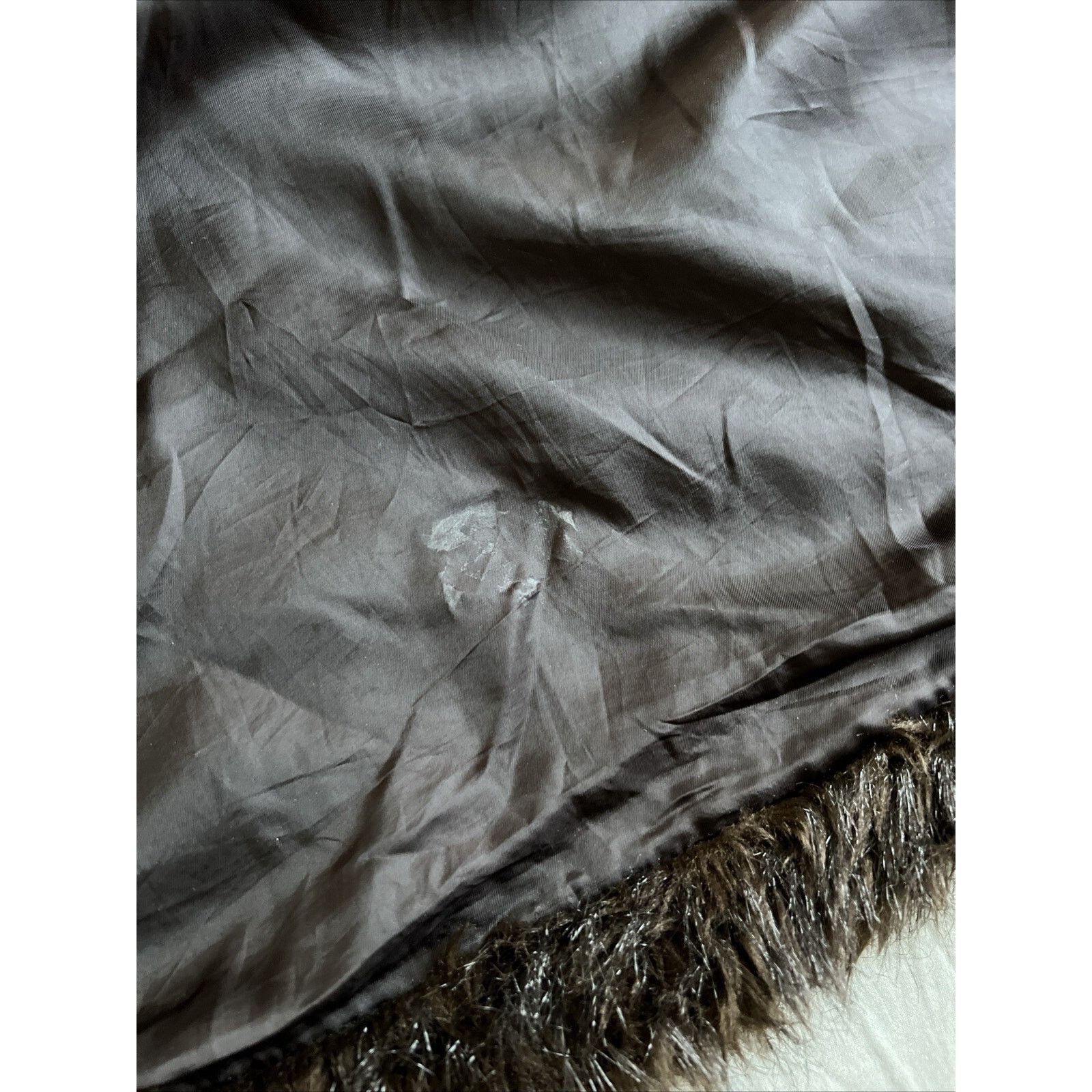 Maison Margiela MAISON MARTIN MARGIELA x H&M Faux Fur Beaver Long Coat Brown Size US S / EU 44-46 / 1 - 8 Thumbnail