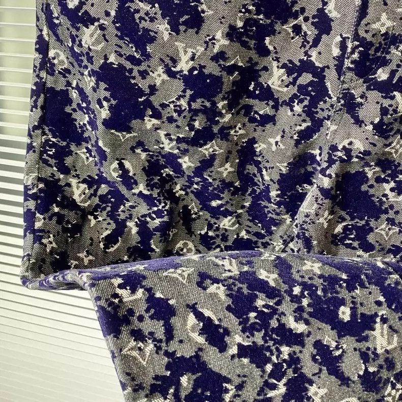 Louis Vuitton LOUIS VUITTON Flocking presbyopia full print jeans 2504-Nex Size US 34 / EU 50 - 5 Thumbnail