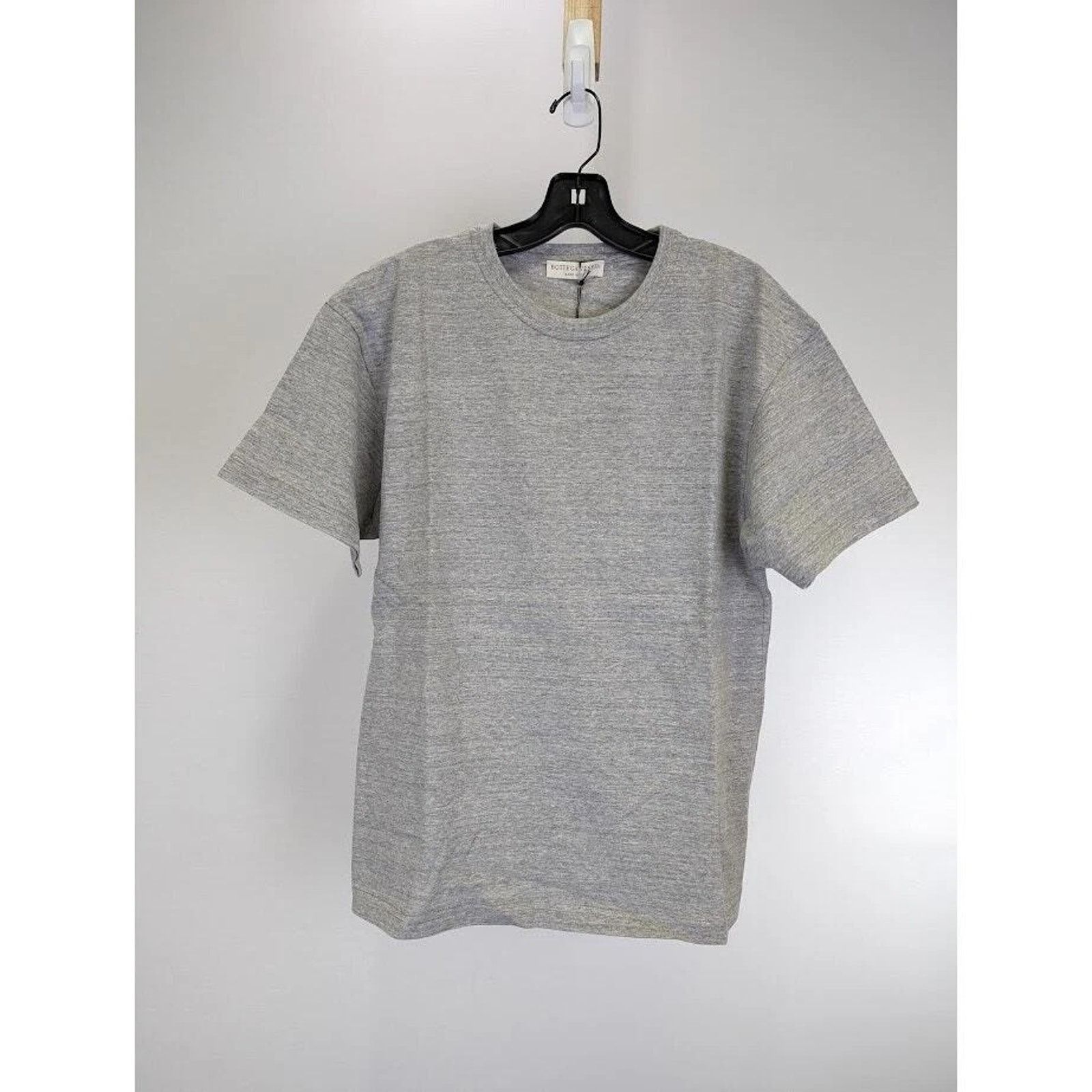 Bottega Veneta o1rshd1 Sunrise Light Cotton T-Shirt in Gray Size US S / EU 44-46 / 1 - 1 Thumbnail