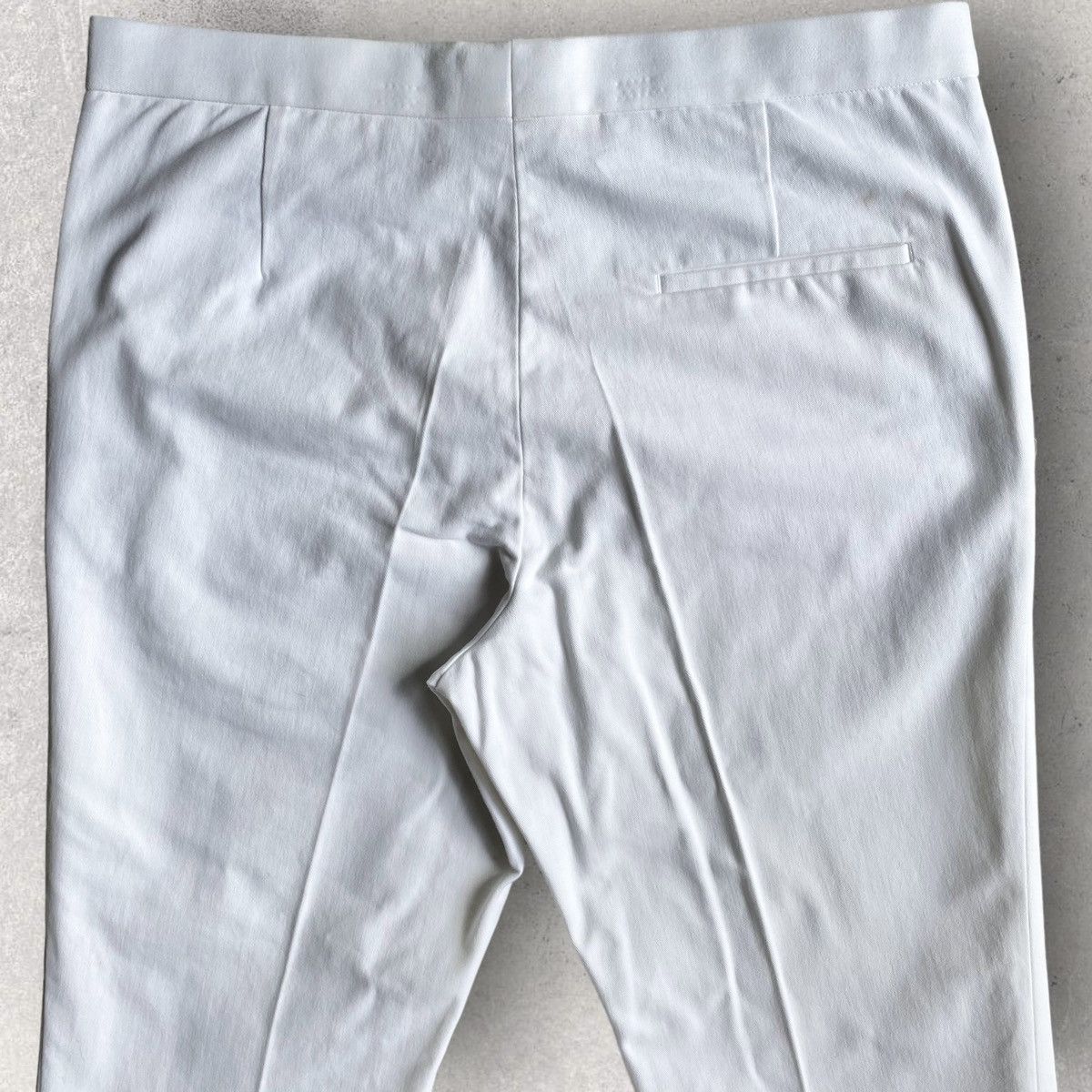 Haider Ackermann Haider Ackermann White Cotton Pants Size US 32 / EU 48 - 4 Thumbnail