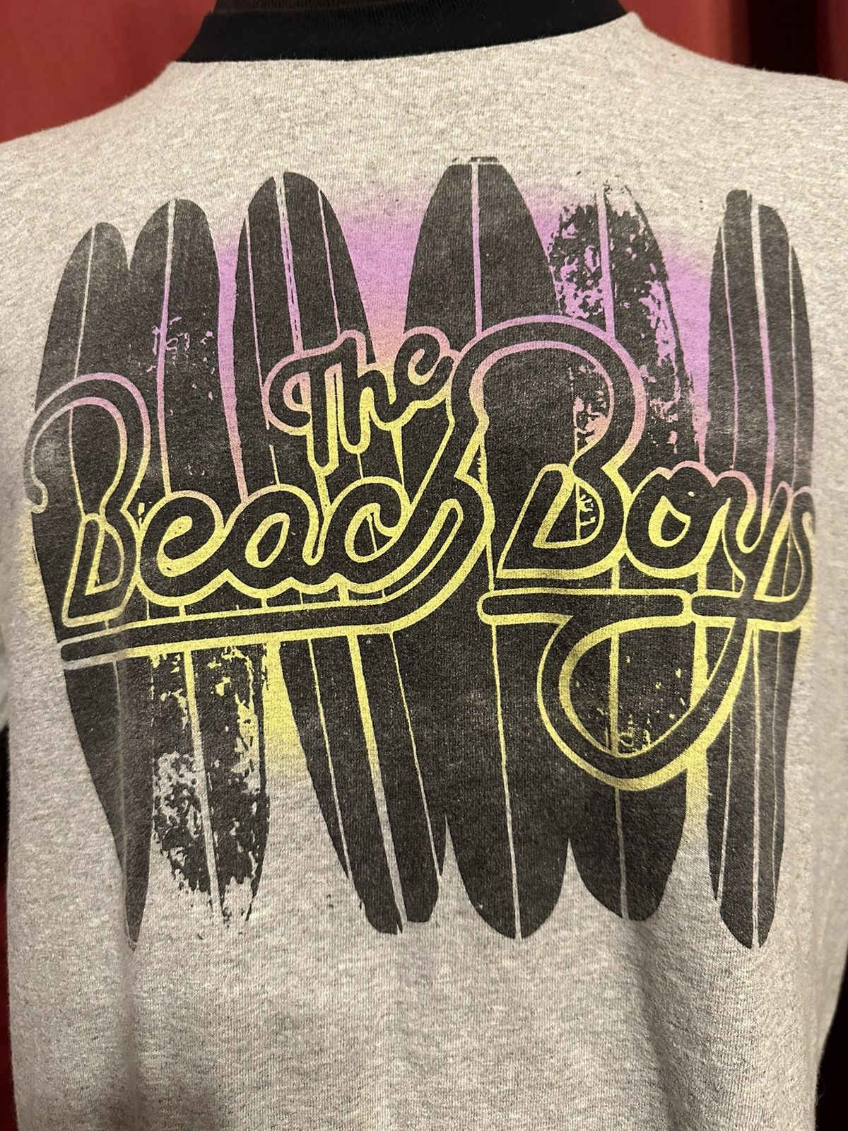 Band Tees Beach Boys Ringer Tshirt Sounds of Summer Concert Tee Grail Size US XL / EU 56 / 4 - 3 Thumbnail
