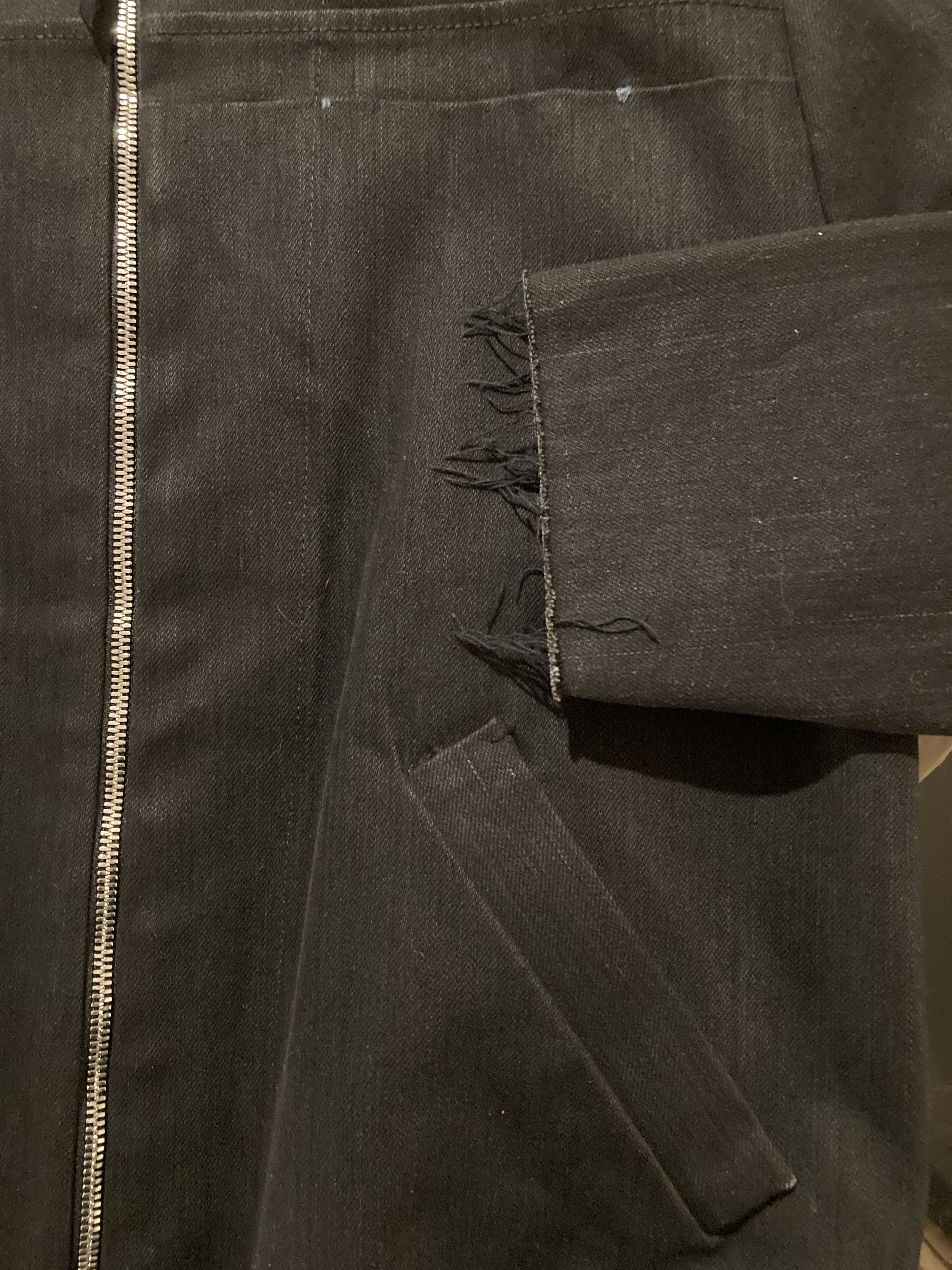 MATiAS Dean Noir – Black Denim Jacket Size US L / EU 52-54 / 3 - 3 Thumbnail