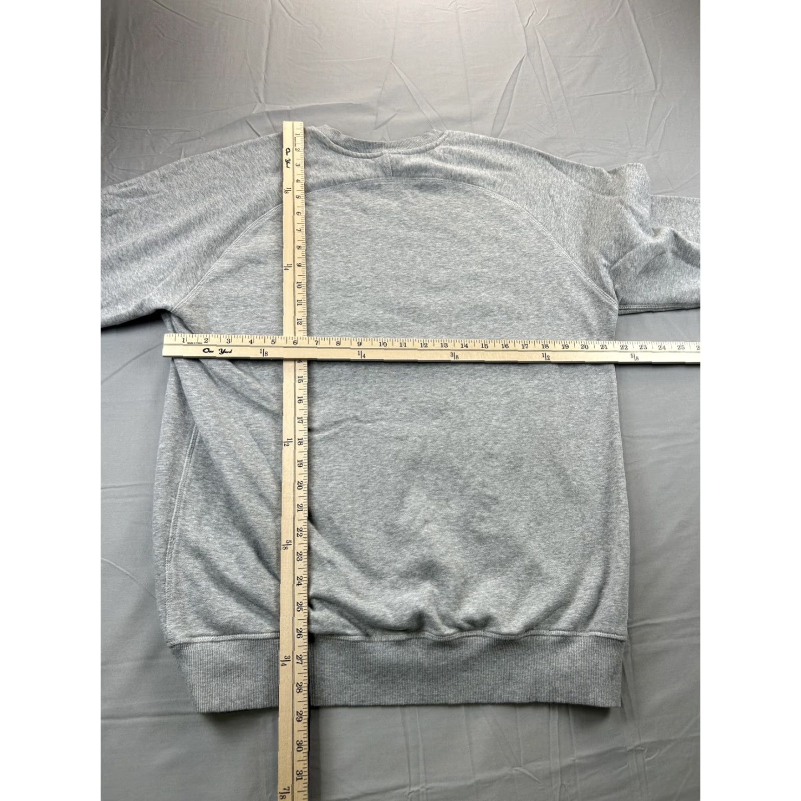 Gymshark Gymshark Sweatshirt Mens M Gray Fleece Crewneck Pullover Logo Graphic Print Gym Training Size US M / EU 48-50 / 2 - 6 Thumbnail