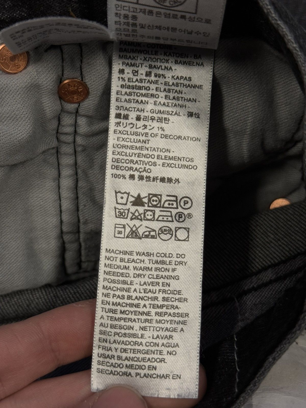 Levi's Chris Smokes Levi Jeans Size 33/32 Clean Condition Size US 33 - 12 Thumbnail
