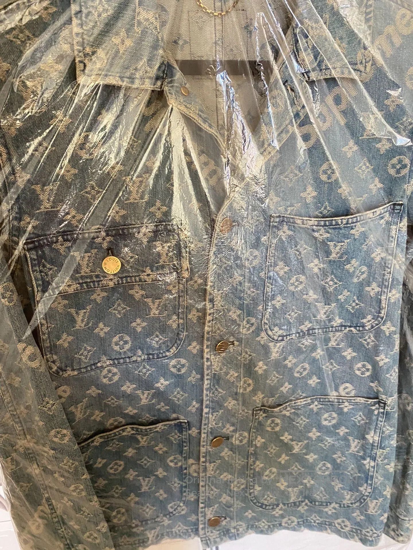 Louis Vuitton Louis Vuitton Supreme Denim Jacket Size 44. Size US S / EU 44-46 / 1 - 3 Thumbnail