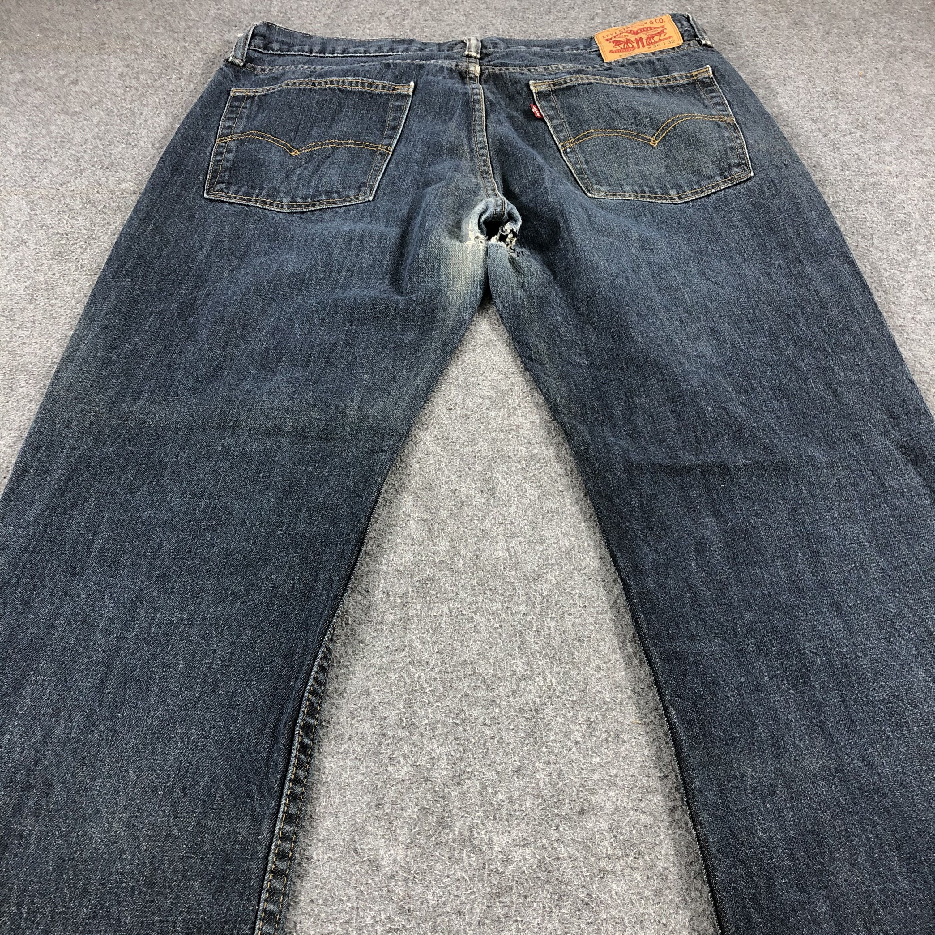 Levi's Vintage Distess Levis 514 Jeans-J977 Size US 37 - 4 Thumbnail