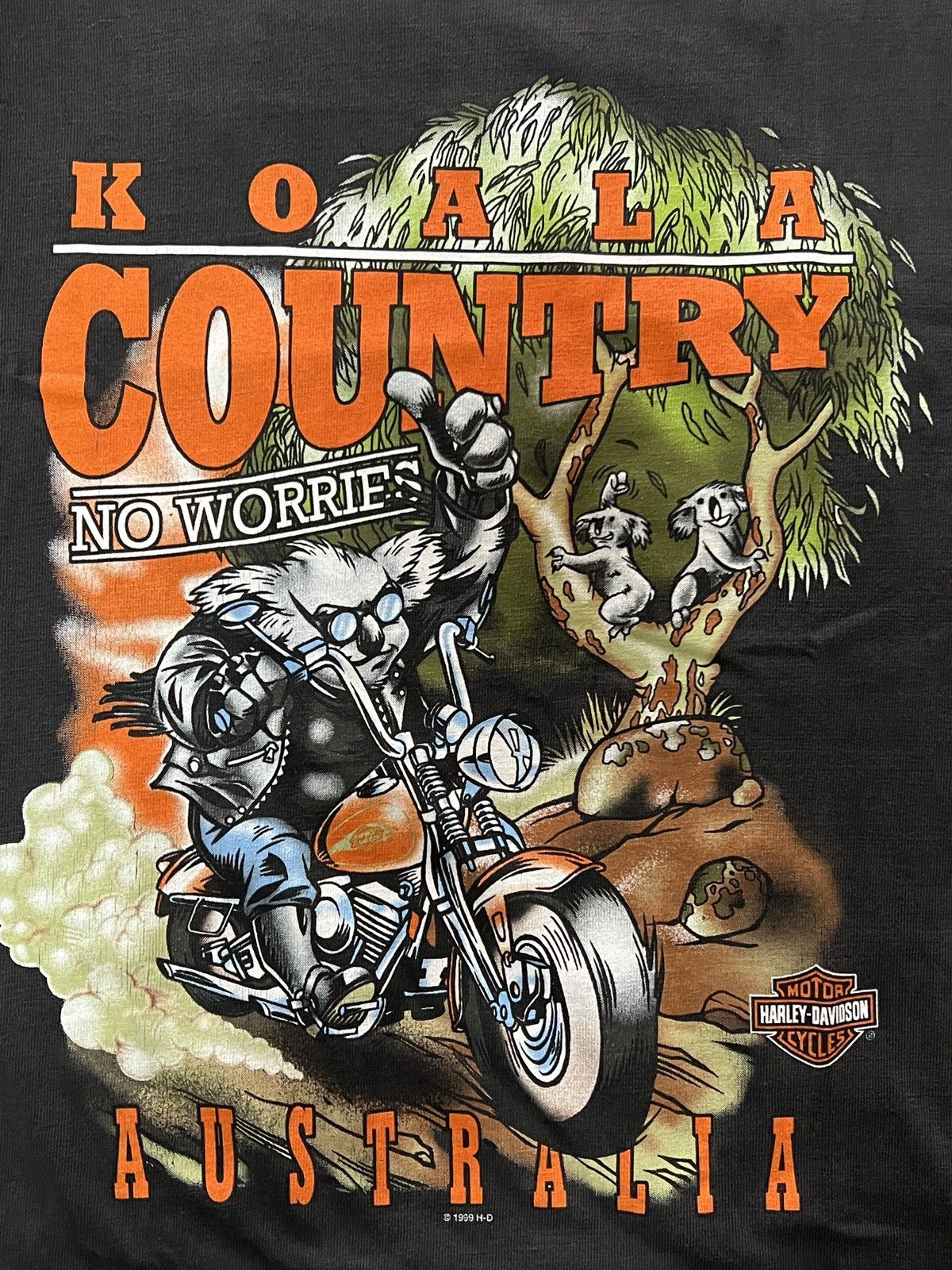 Harley Davidson Vintage Harley-Davidson (1999) Koala Country Size US XL / EU 56 / 4 - 1 Thumbnail
