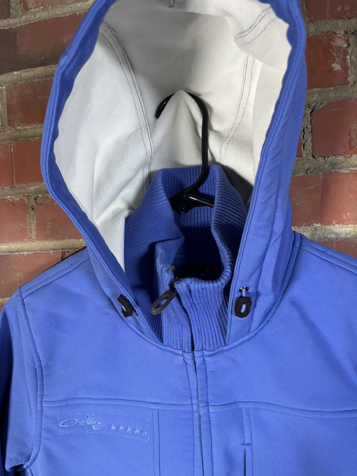 Oakley Vintage Y2K Oakley Collared Thermal Jacket Zip Up Womens S Size S / US 4 / IT 40 - 5 Thumbnail