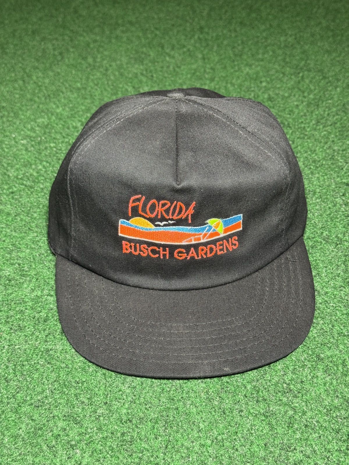 Vintage Busch Gardens Florida Vintage 80s 90s Snapback Cap Hat Size ONE SIZE - 1 Thumbnail