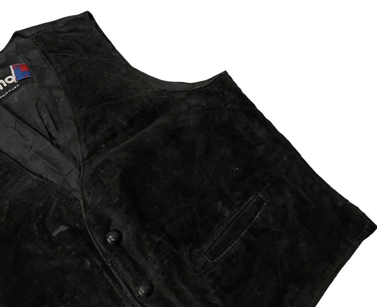 Schott Vintage Schott Suede Leather Wooden Button Jacket Size US M / EU 48-50 / 2 - 7 Thumbnail
