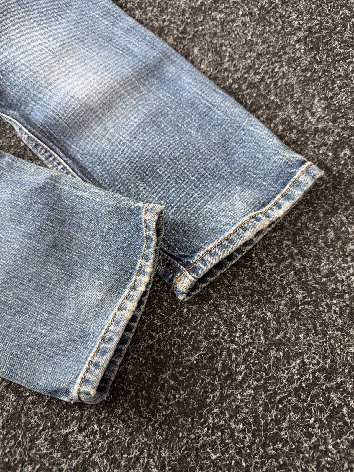 Diesel Diesel D-Fetar Distressed Denim Jeans Light Wash Size US 28 / EU 44 - 17 Thumbnail