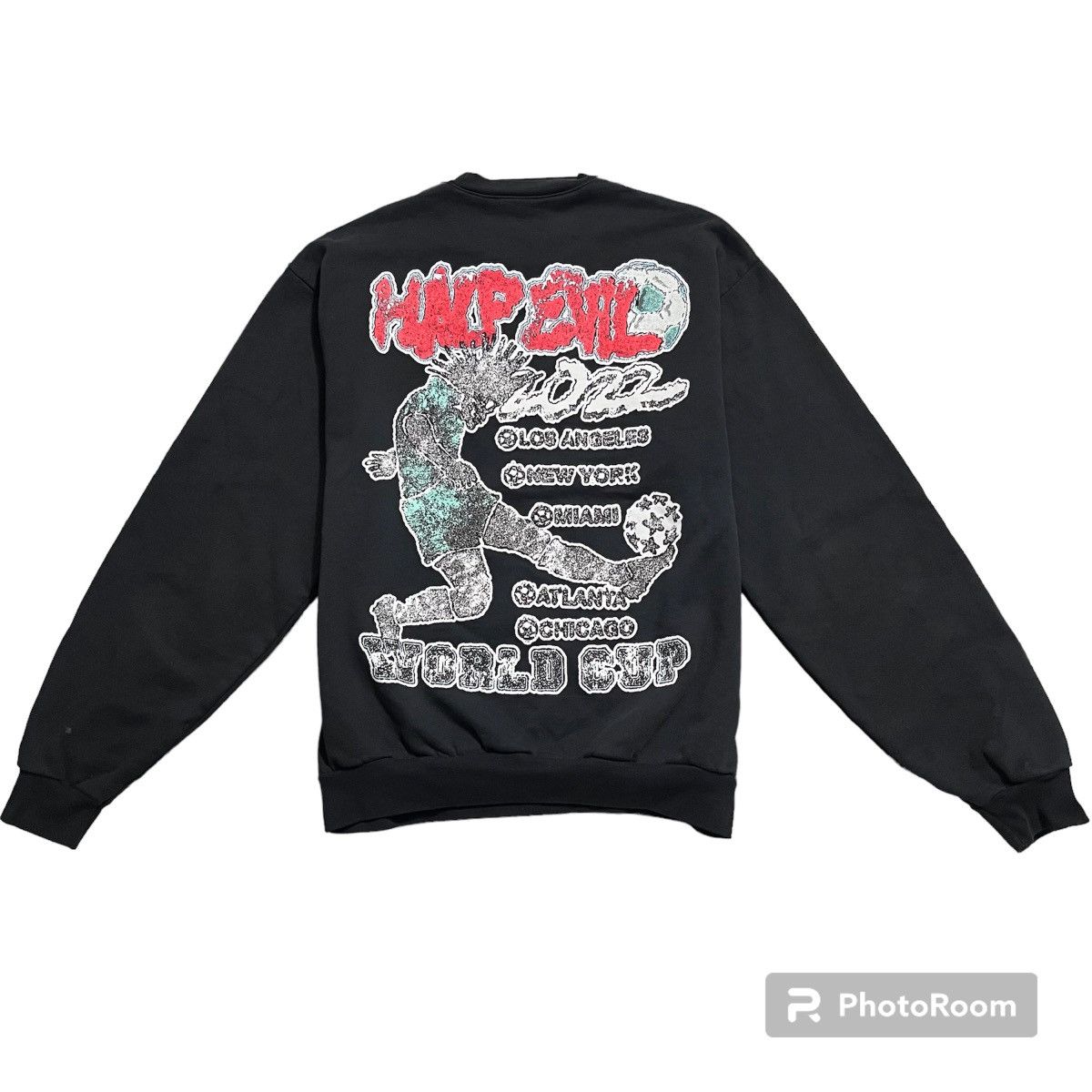 Half Evil Half Evil Face Kick Crewneck Size US L / EU 52-54 / 3 - 2 Thumbnail