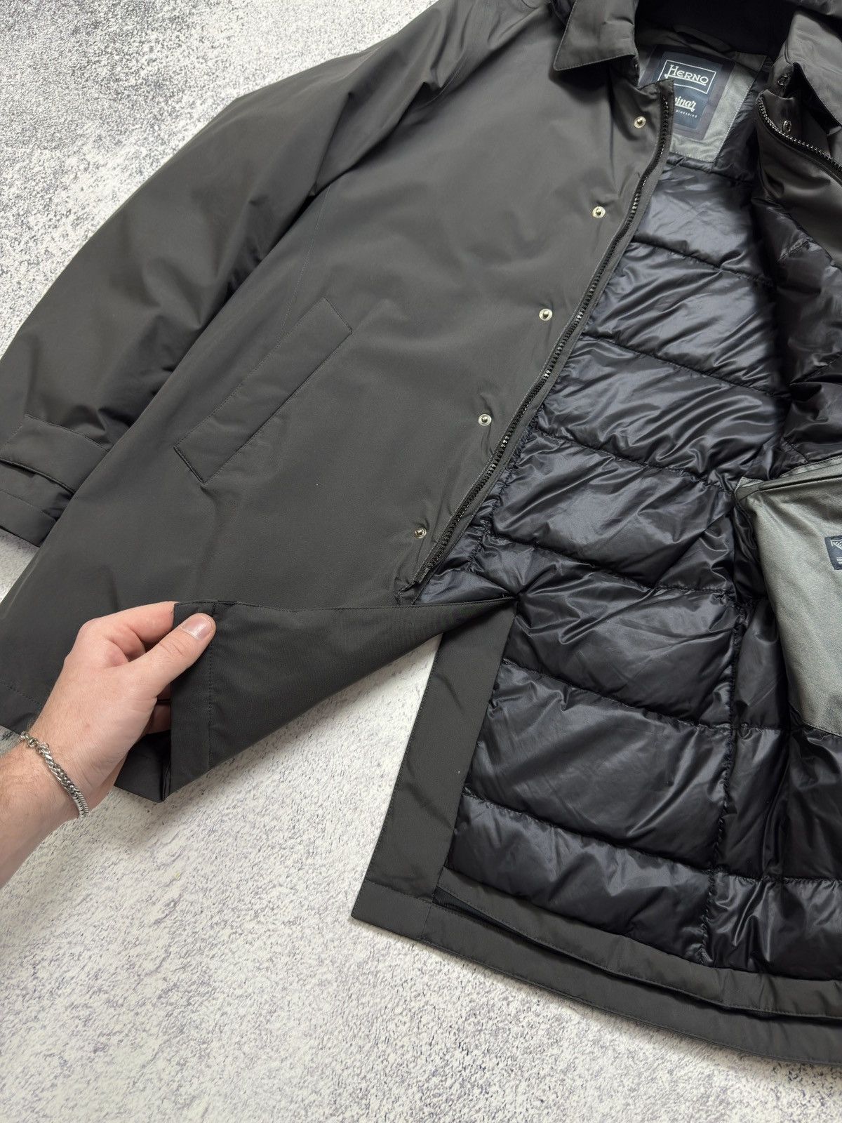 Herno Herno Laminar Gore-Tex Down 2-in-1 Parka Coat PI107UL Size M Size US M / EU 48-50 / 2 - 10 Thumbnail