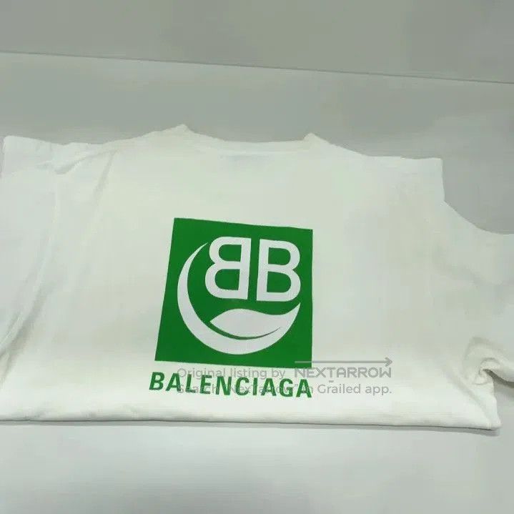 Balenciaga Balenciaga Logo Eco Short Sleeve T. Size US M / EU 48-50 / 2 - 7 Thumbnail