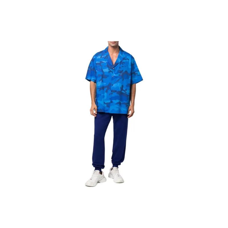 Lanvin o1y0125 Jogger & Sweatpant in Blue Size US 30 / EU 46 - 4 Thumbnail
