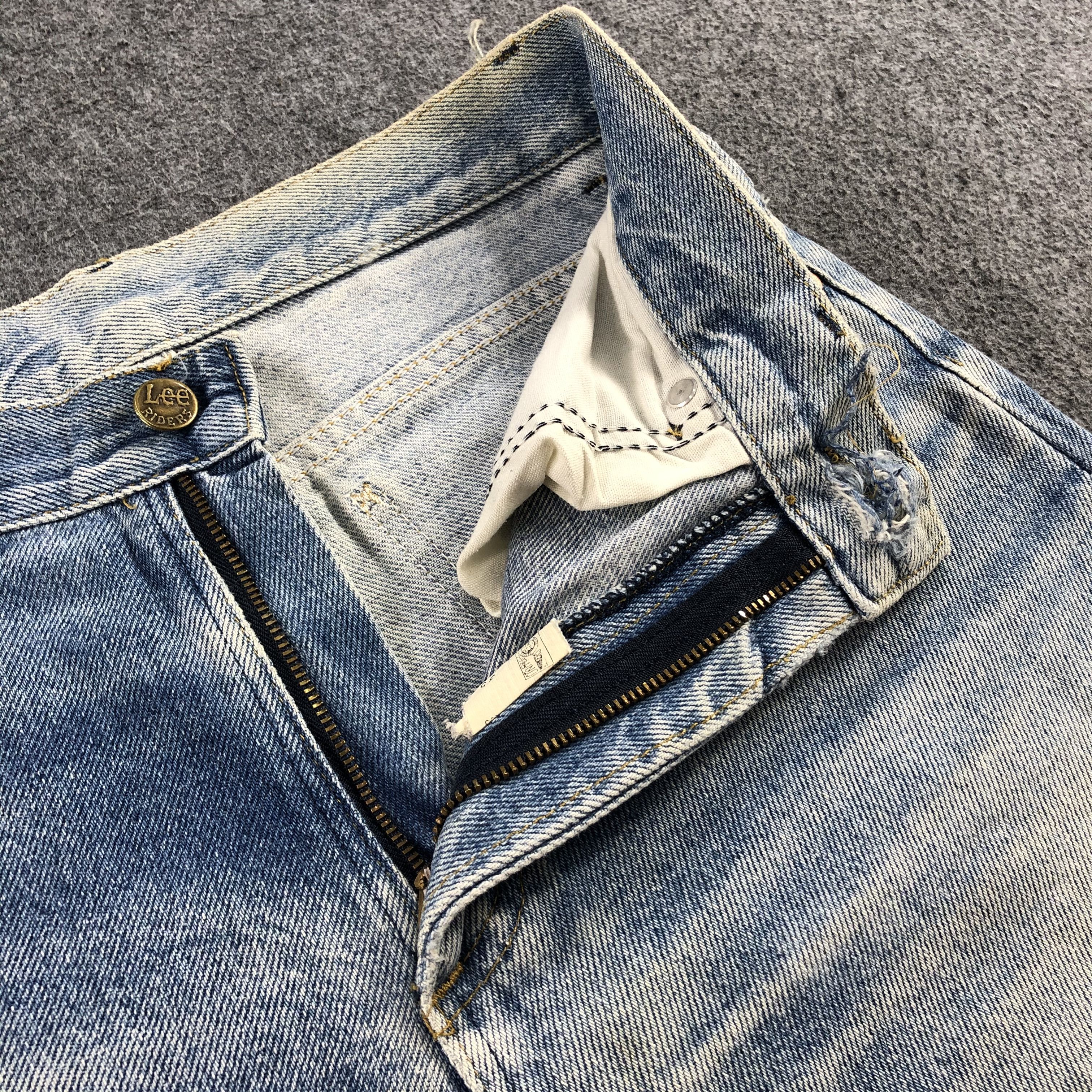 Lee Vintage Blue Wash Lee Jeans-J1887 Size US 28 / EU 44 - 8 Thumbnail