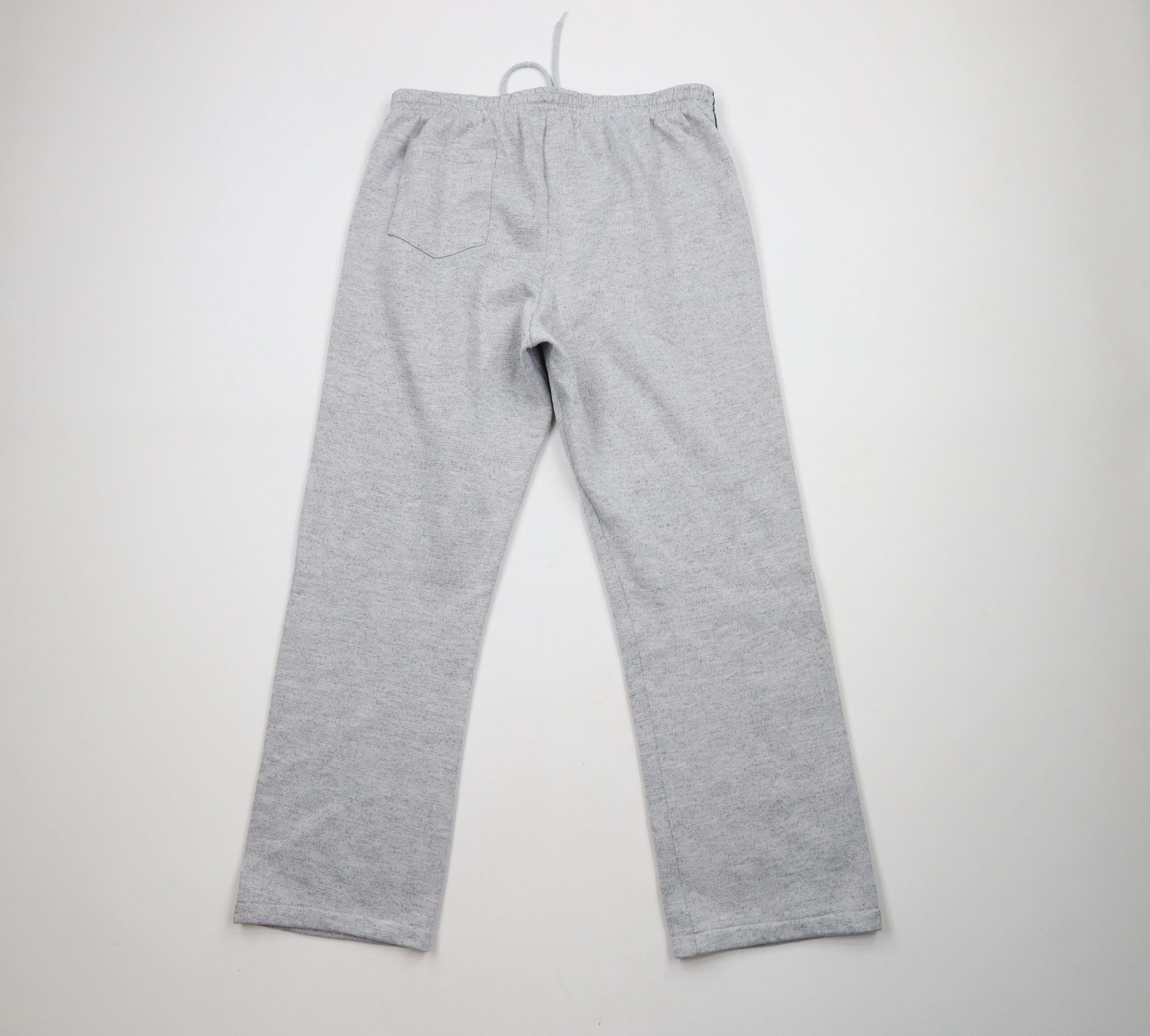 Vintage Vintage 80s 90s Streetwear Triblend Sweatpants Heather Gray Size US 36 / EU 52 - 7 Thumbnail
