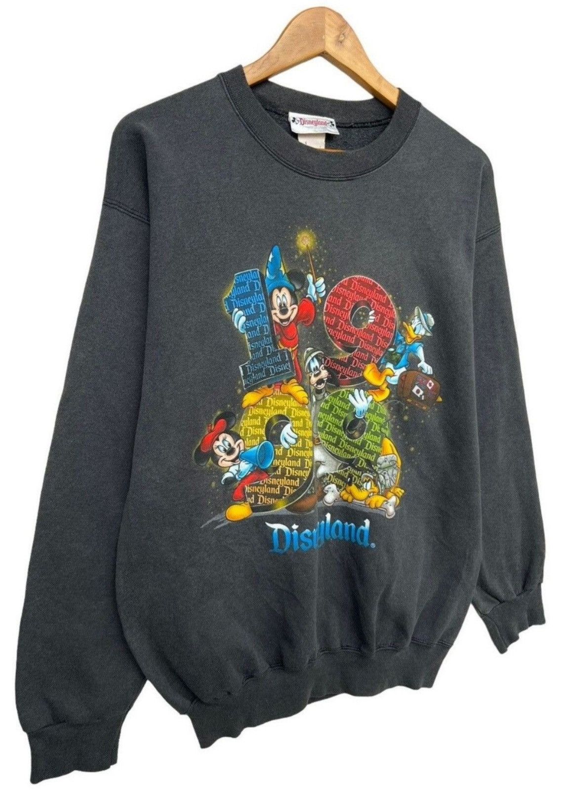 Disney × Mickey Mouse × Vintage Vintage Mickey Mouse Comboy Tokyo Disneyland Sweatshirt Size US M / EU 48-50 / 2 - 2 Thumbnail