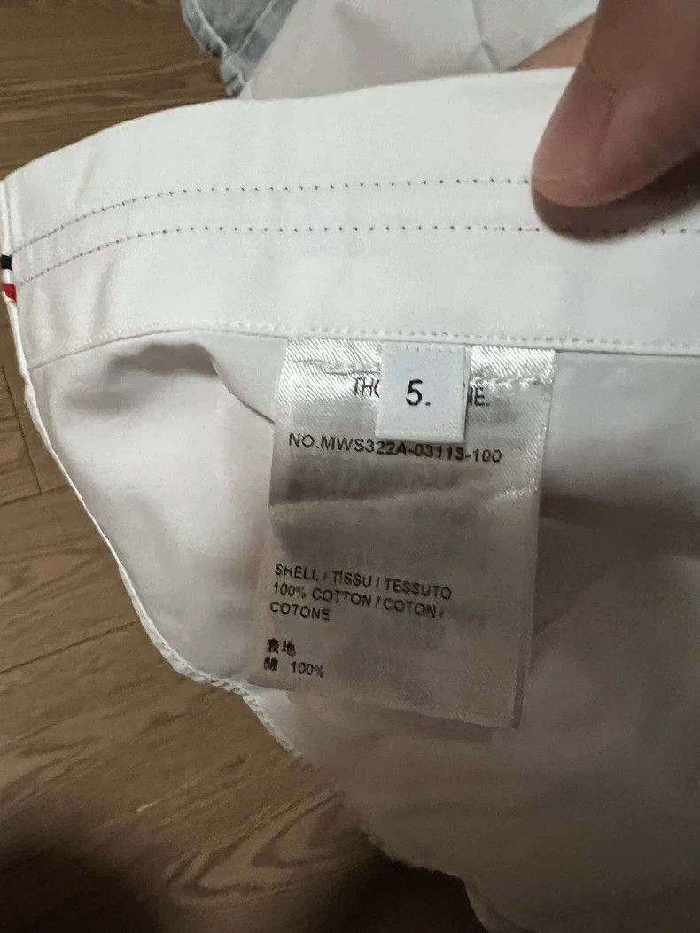 Thom Browne Thom Browne short sleeve shirt Size US XXL / EU 58 / 5 - 4 Thumbnail