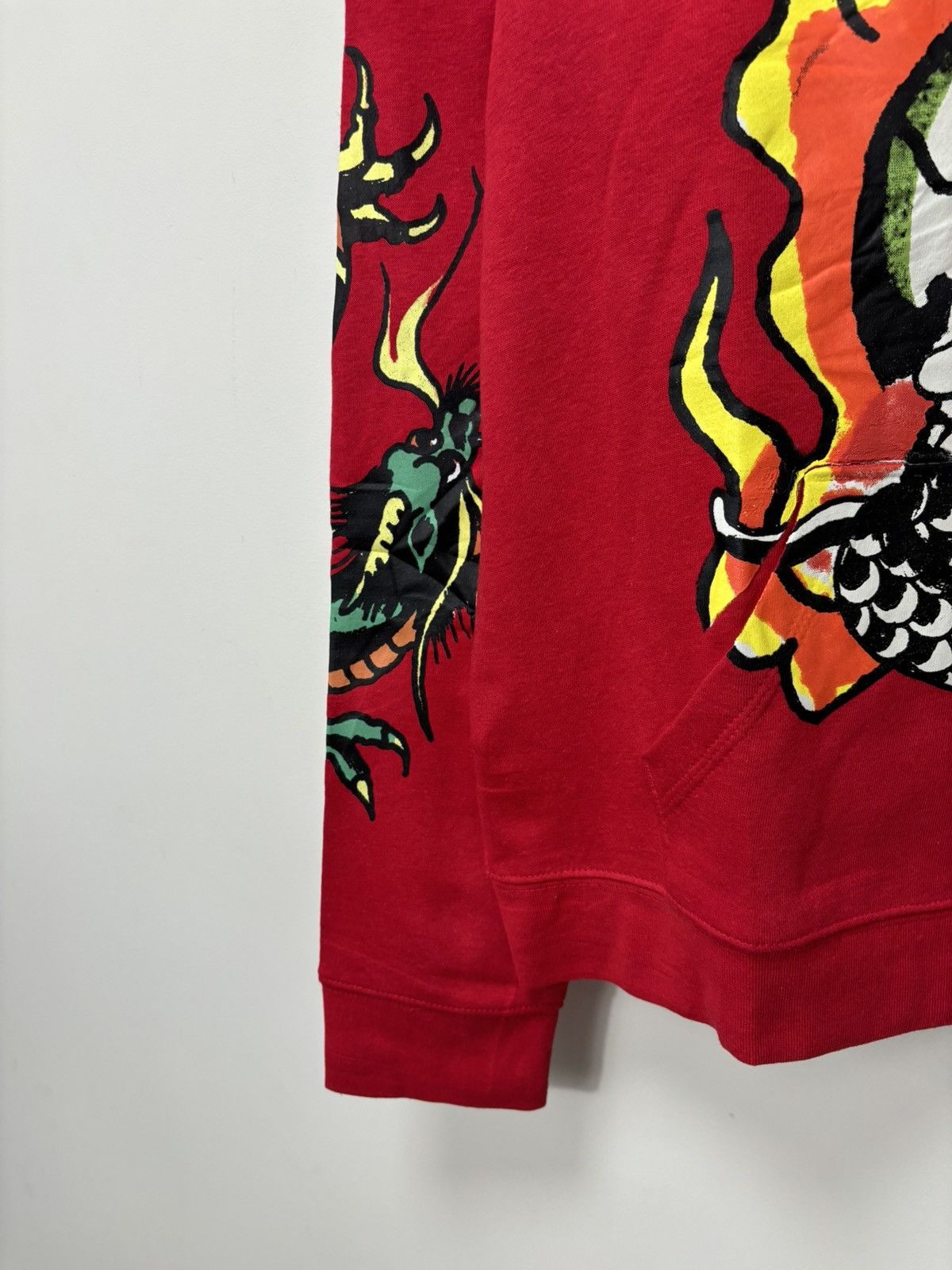Christian Audigier Ed Hardy Y2K Skull Snake In Fire Big Logo NEW Hype Hoodie Size US M / EU 48-50 / 2 - 9 Thumbnail