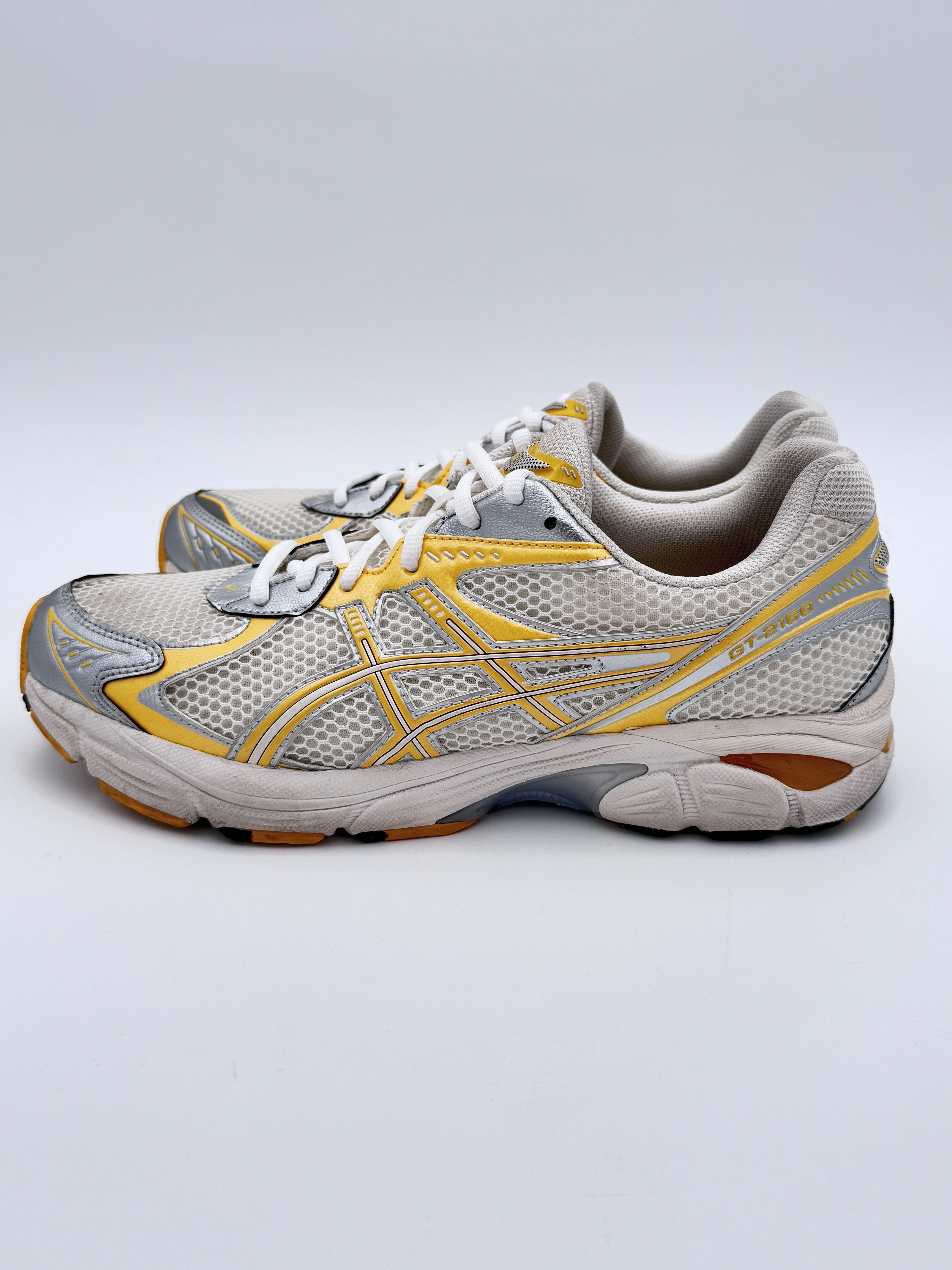 Asics × Kith Kith x Asics GT 2160 Solar Power Yellow White Silver Size US 10.5 / EU 43-44 - 6 Thumbnail