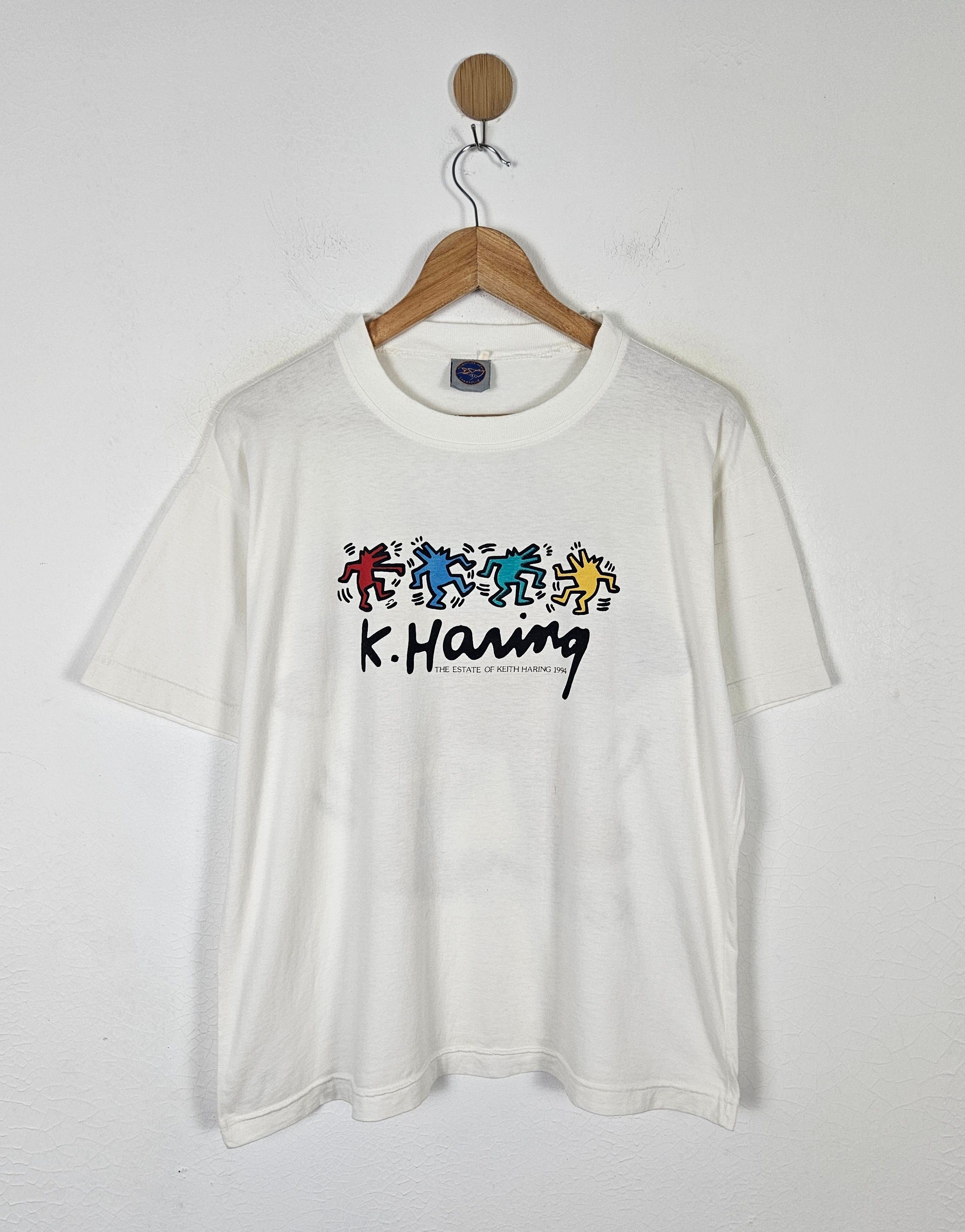 Keith Haring × Vintage Vintage Keith Haring Pop Art 90s shirt Size US L / EU 52-54 / 3 - 2 Thumbnail