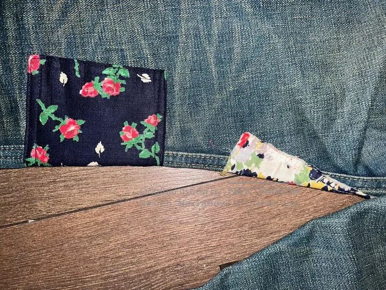 Junya Watanabe JUNYA WATANABE Floral Patchwork Jeans. Size US 30 / EU 46 - 5 Thumbnail