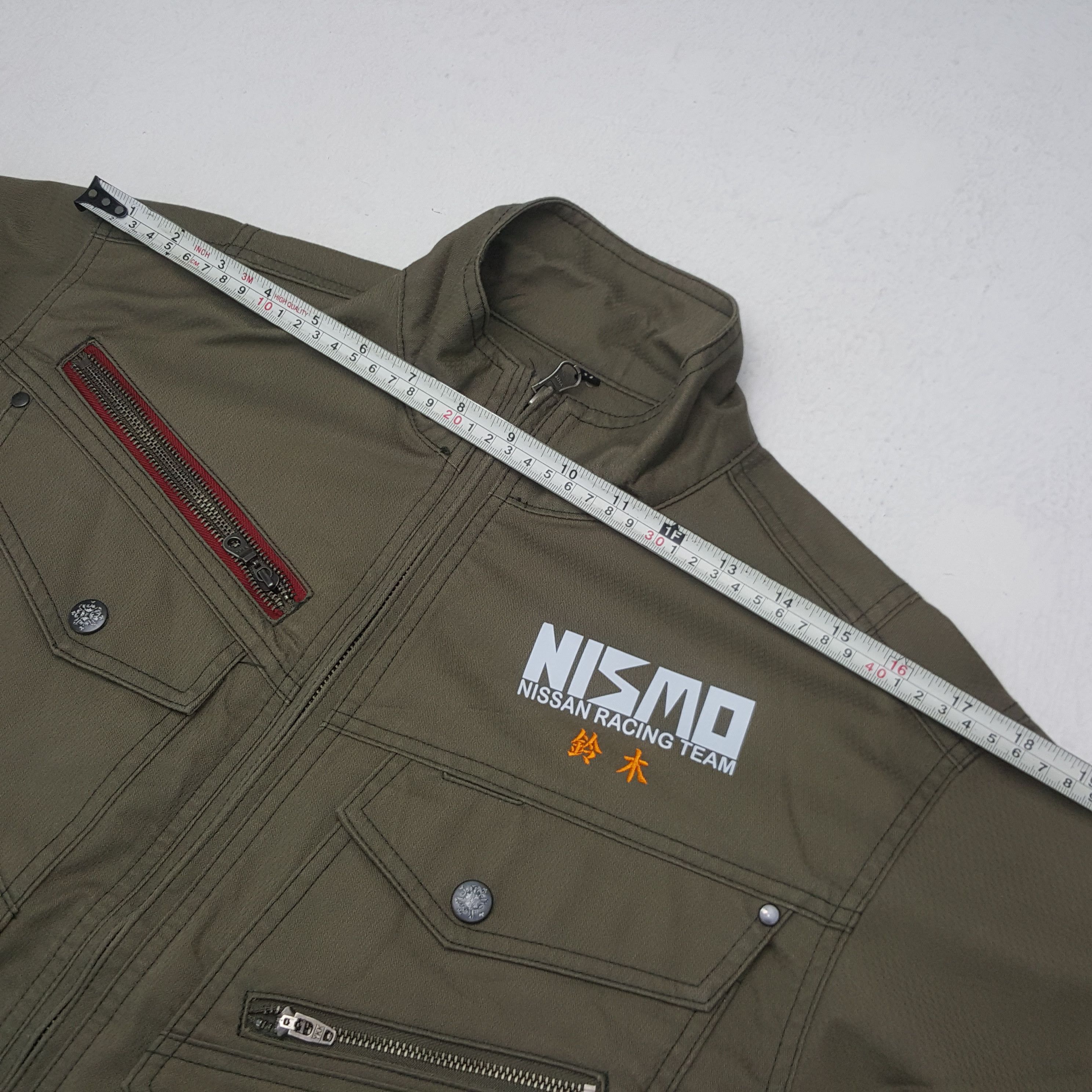 Japanese Brand × Vintage Vintage Nismo Nissan Racing Team Custom Racing Jacket Size M / US 6-8 / IT 42-44 - 6 Thumbnail