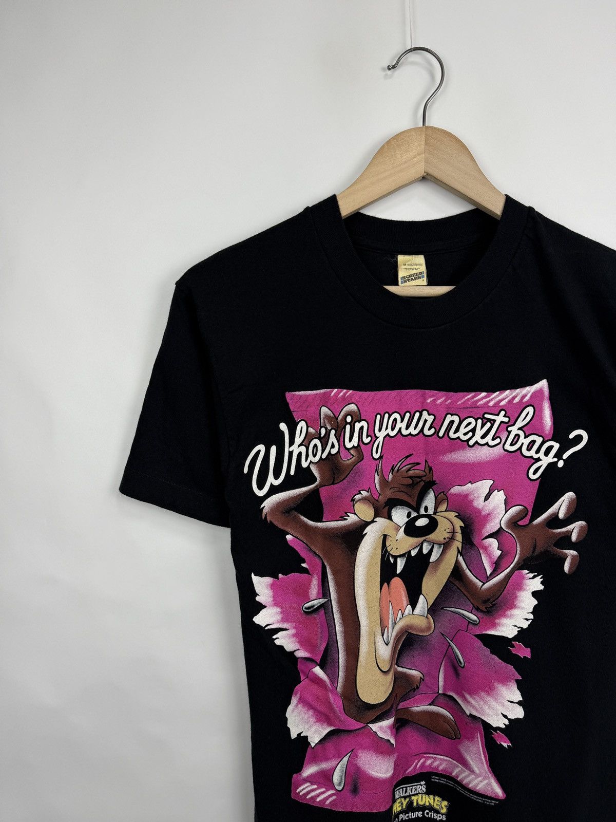 Warner Bros 🇺🇸 Vintage 1993 Taz Tasmanian Devil Warner Bros T-Shirt Retro Size US M / EU 48-50 / 2 - 3 Thumbnail
